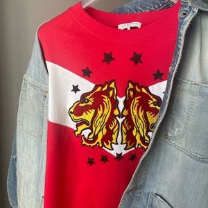 Sandro Paris Classic  oversize T shirt size 2